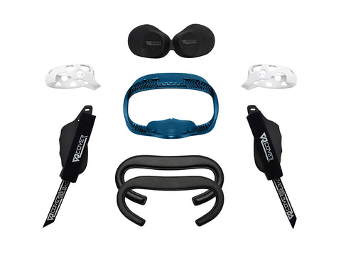 Meta / Oculus Quest 2 accessories include a variety of VR Cover options such as Lens Covers, Fitness Facial Interface and Foam Replacements, Controller Grips, and Halo Protectors.
