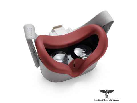 Casque VR en silicone pour Oculus Quest 2 cache-oreilles réduction du bruit  solution sonore améliorée accessoires VR