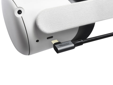 Premium USB-C Cable for Meta Quest 3 and Meta/Oculus Quest 2 - 2m – VR  Cover North America